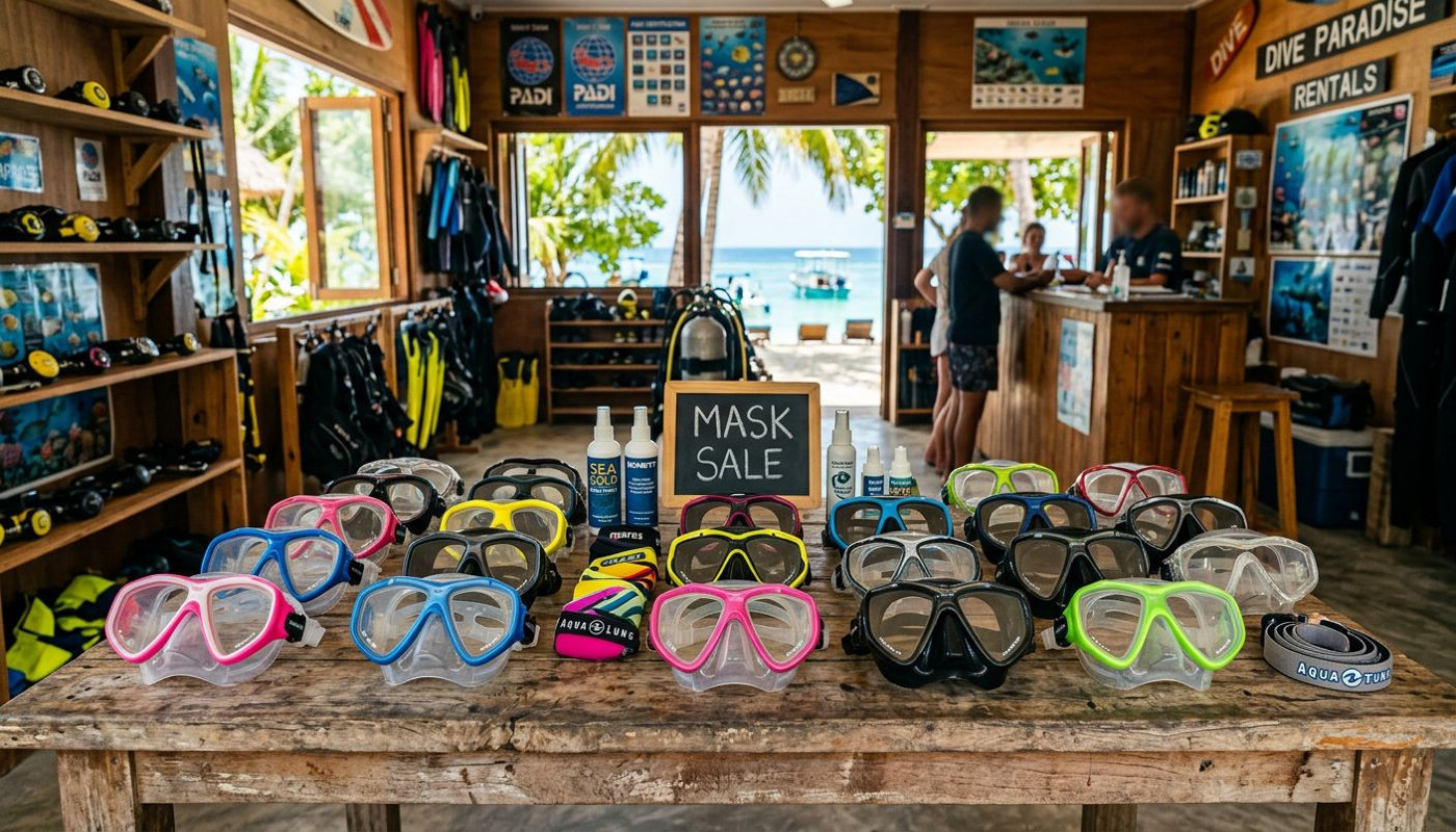 Comment choisir votre masque de plongée selon votre visage ?